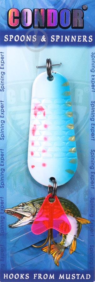 Блесна Condor 5001-18g-A016 18 г - фото 2 Блесна Condor 5001-18g-A016 18 г - фото 2