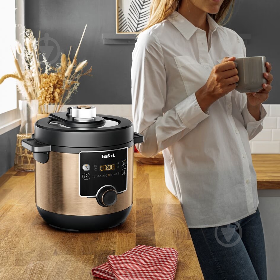 Мультиварка-скороварка Tefal CY777G10 - фото 4