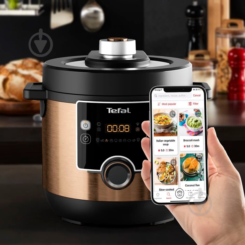 Мультиварка-скороварка Tefal CY777G10 - фото 7