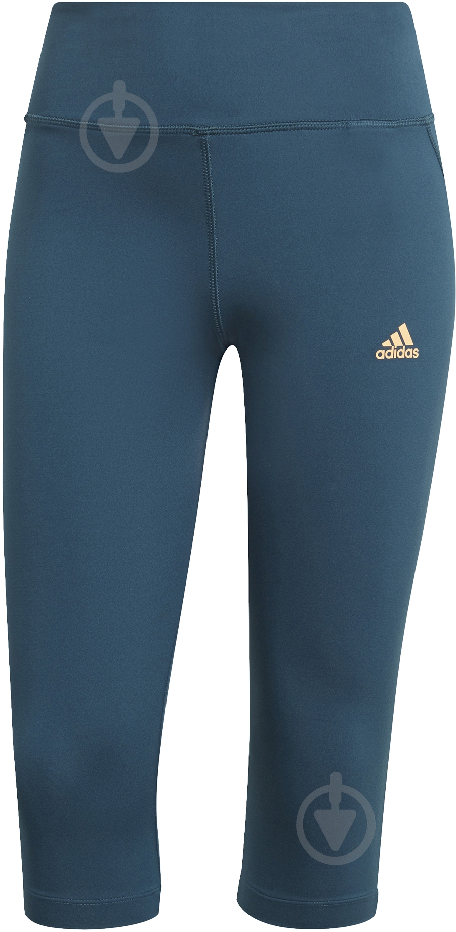 Лосины Adidas W SPRT4IA CAPRI GL3955 р.S зеленый - фото 1