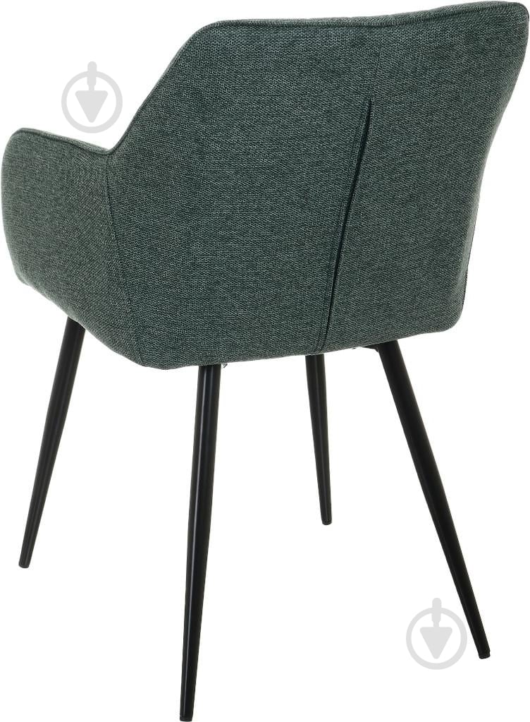 Крісло Marly 60х62х88 см UF920-08 зелений / чорний - фото 3