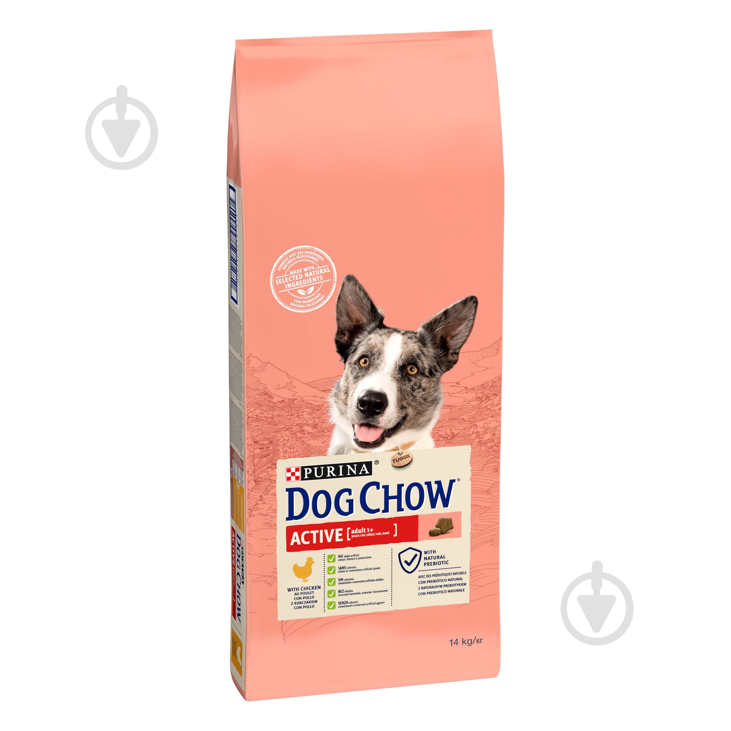 Корм сухой Dog Chow by Purina Active Adult 1+ для взрослых собак с повышенной активностью с курицей 14 кг - фото 3 Корм сухой Dog Chow by Purina Active Adult 1+ для взрослых собак с повышенной активностью с курицей 14 кг - фото 3