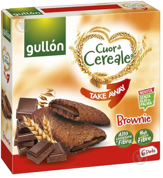 Печенье Gullon CDC Takeaway Brownie 202 г - фото 1