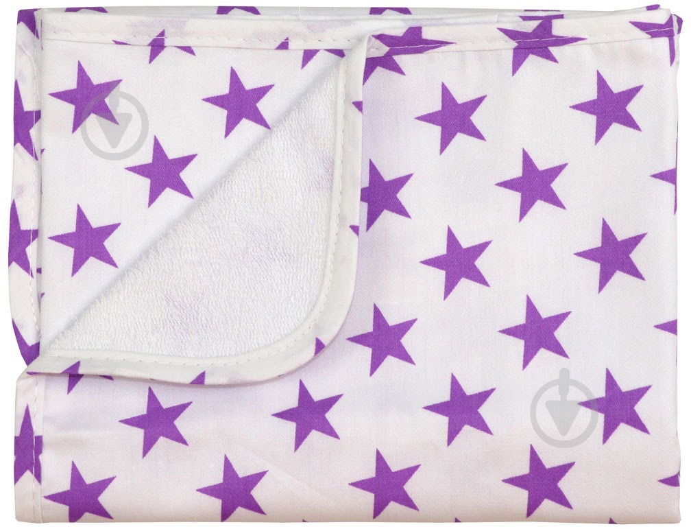 Пелюшка Руно Зірка вологонепроникна 50х70 см білий СПН5070_Зірка - фото 1 Пелюшка Руно Зірка вологонепроникна 50х70 см білий СПН5070_Зірка - фото 1