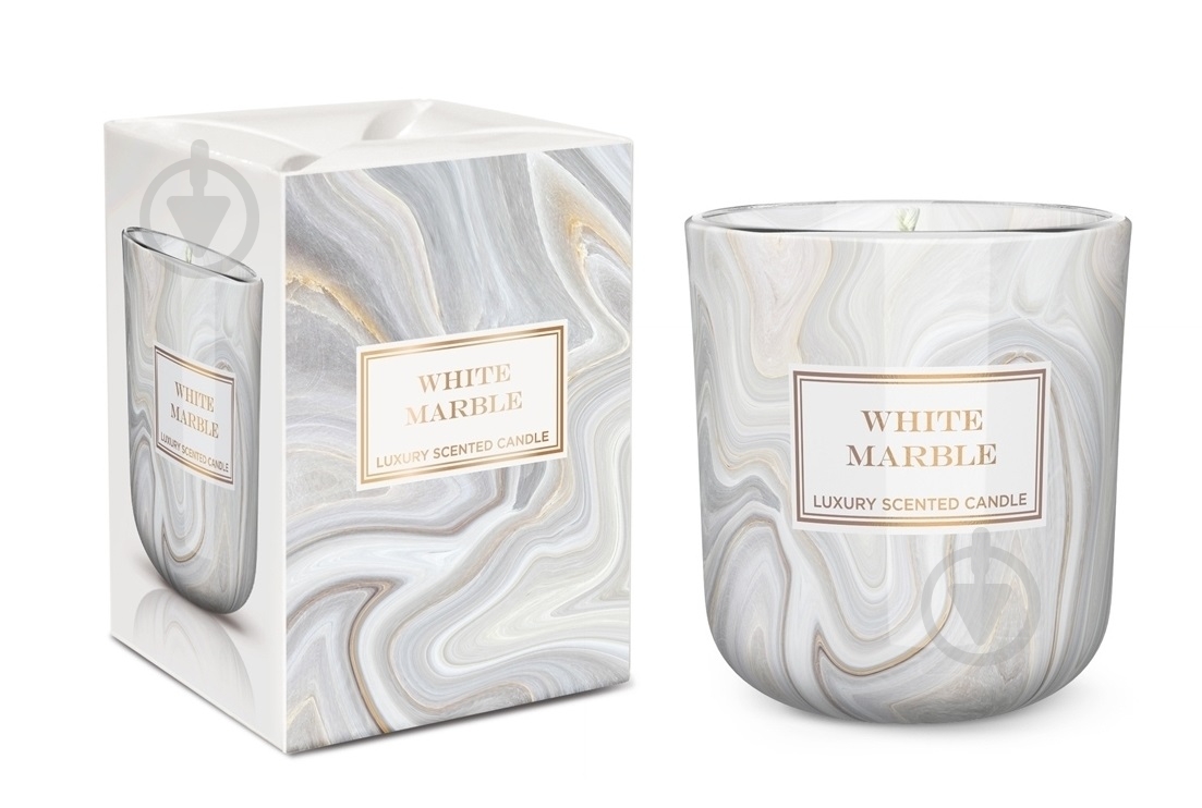 Свеча ароматическая Bartek Candles Мрамор (150 г) - фото 1