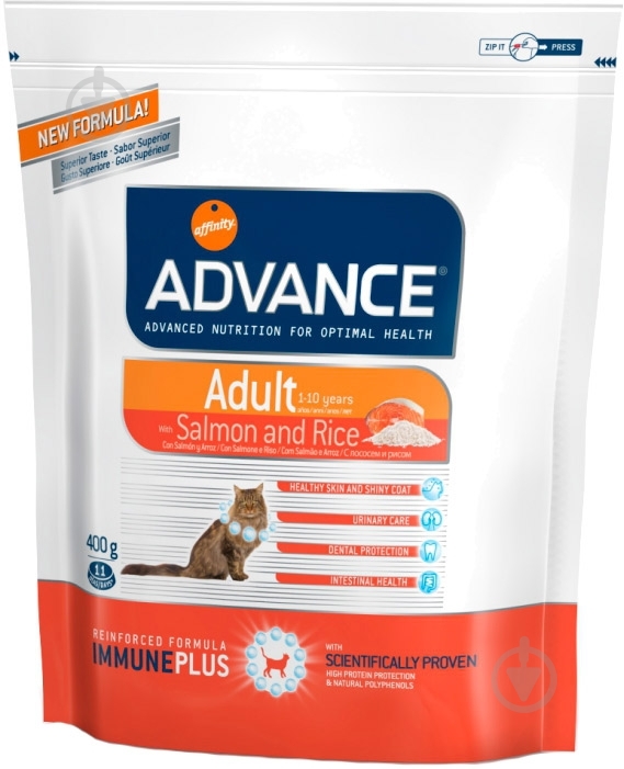 Корм Advance Sterilized с лососем 400 г - фото 1