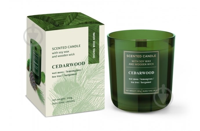 Свеча ароматическая Bartek Candles Дерево (150 г) - фото 2