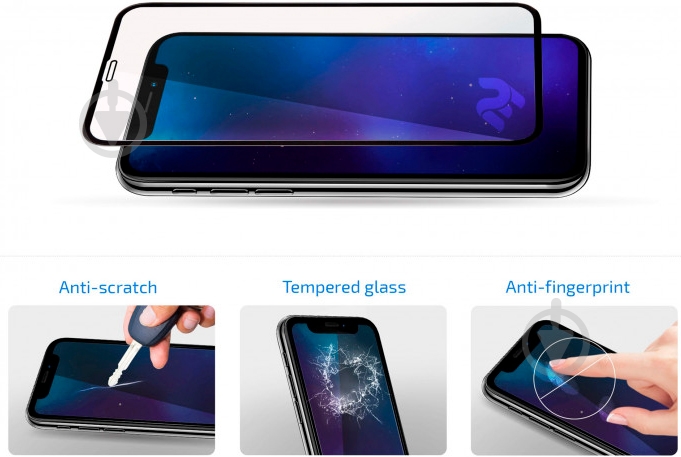 Защитное стекло 2E для Samsung Galaxy S21 Plus (G996) (2E-G-S21+-SMFCFG-BB) 2.5D FCFG black border - фото 3 Защитное стекло 2E для Samsung Galaxy S21 Plus (G996) (2E-G-S21+-SMFCFG-BB) 2.5D FCFG black border - фото 3