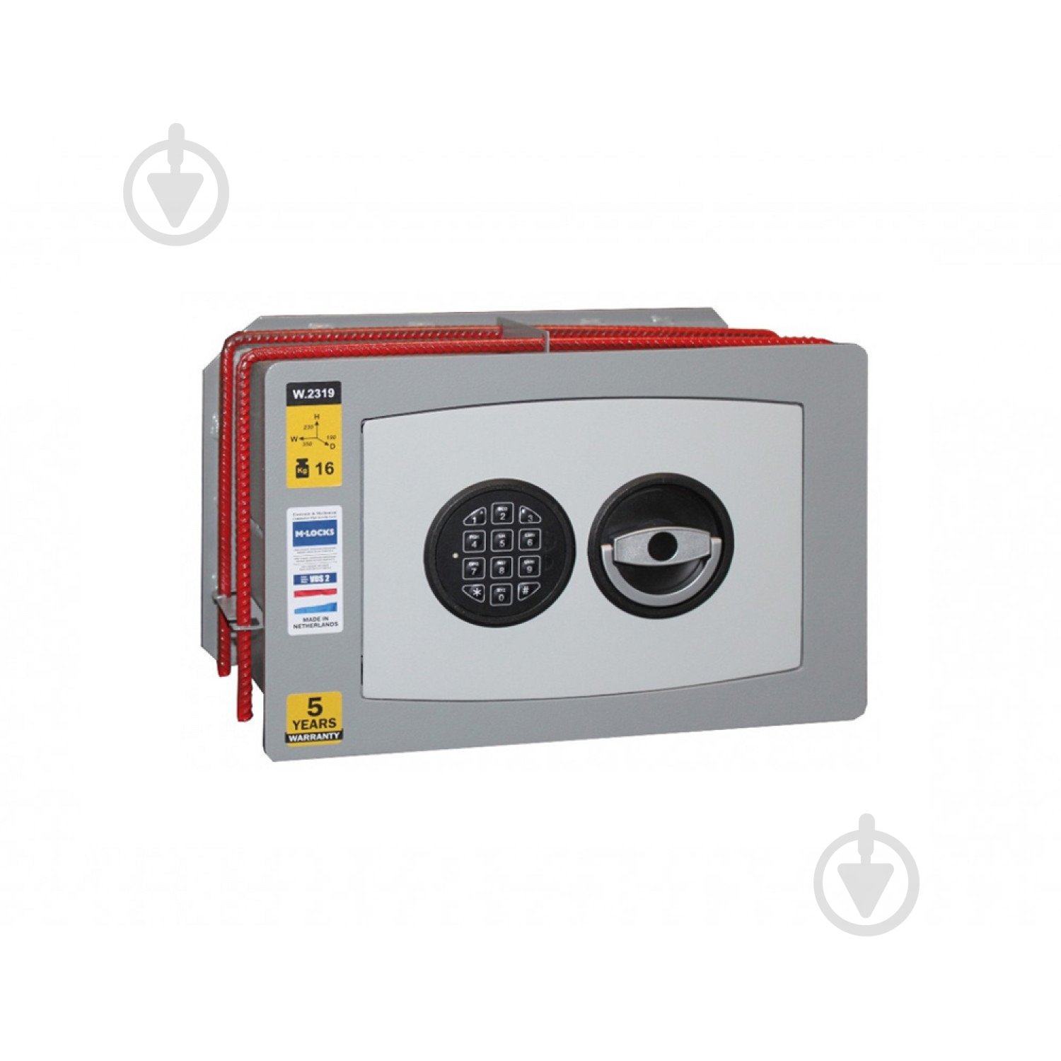 Сейф встраиваемый Griffon W.2319.E LEFT SIDE - фото 1