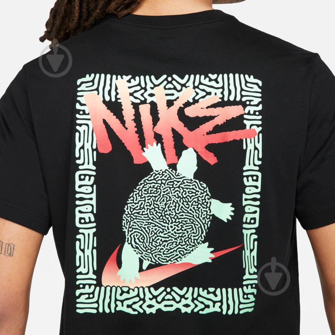 Футболка Nike DQ1407-010 р.L черный - фото 4