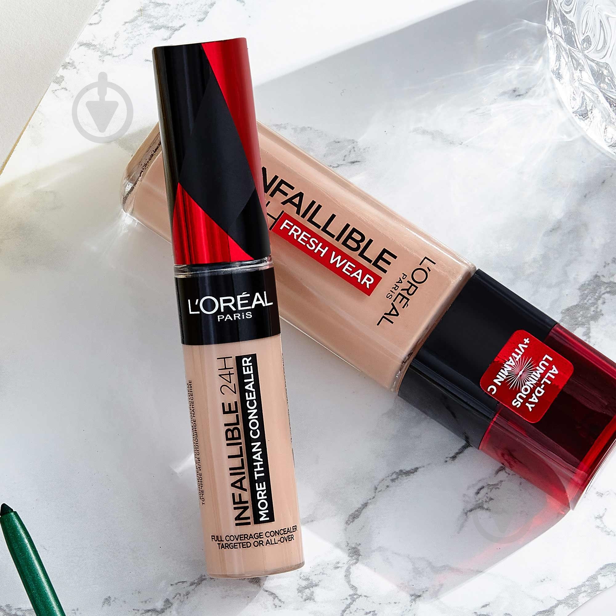 Консилер L'Oreal Paris Infaillible More than concealer 322 Слонова кістка 11 мл - фото 7
