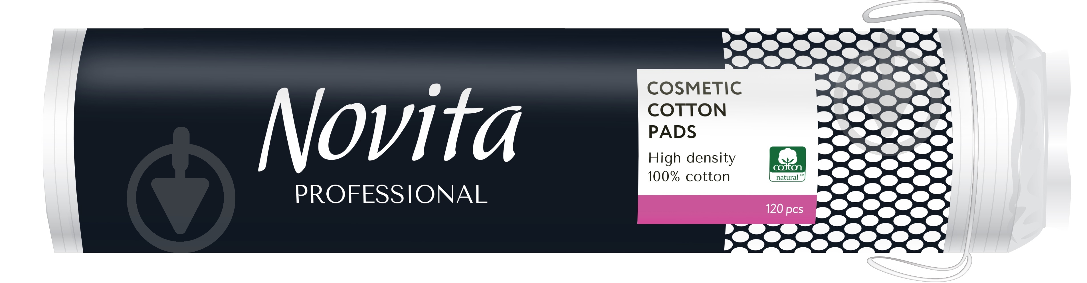 Ватные диски Novita Professional 120 шт. (мягкая) - фото 1