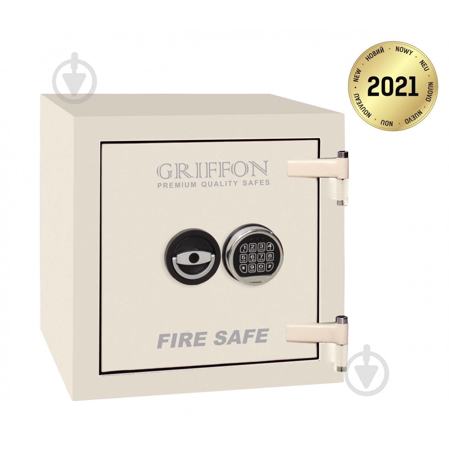 Сейф огнестойкий Griffon FSL.45.E CREAM - фото 2
