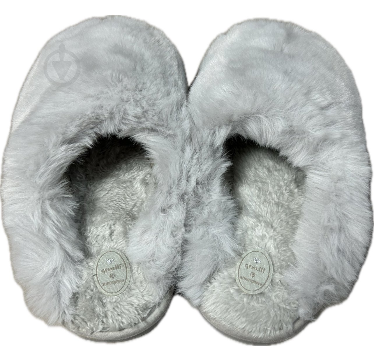 Тапки домашние Gemelli Эмилия р.41 серый - фото 2