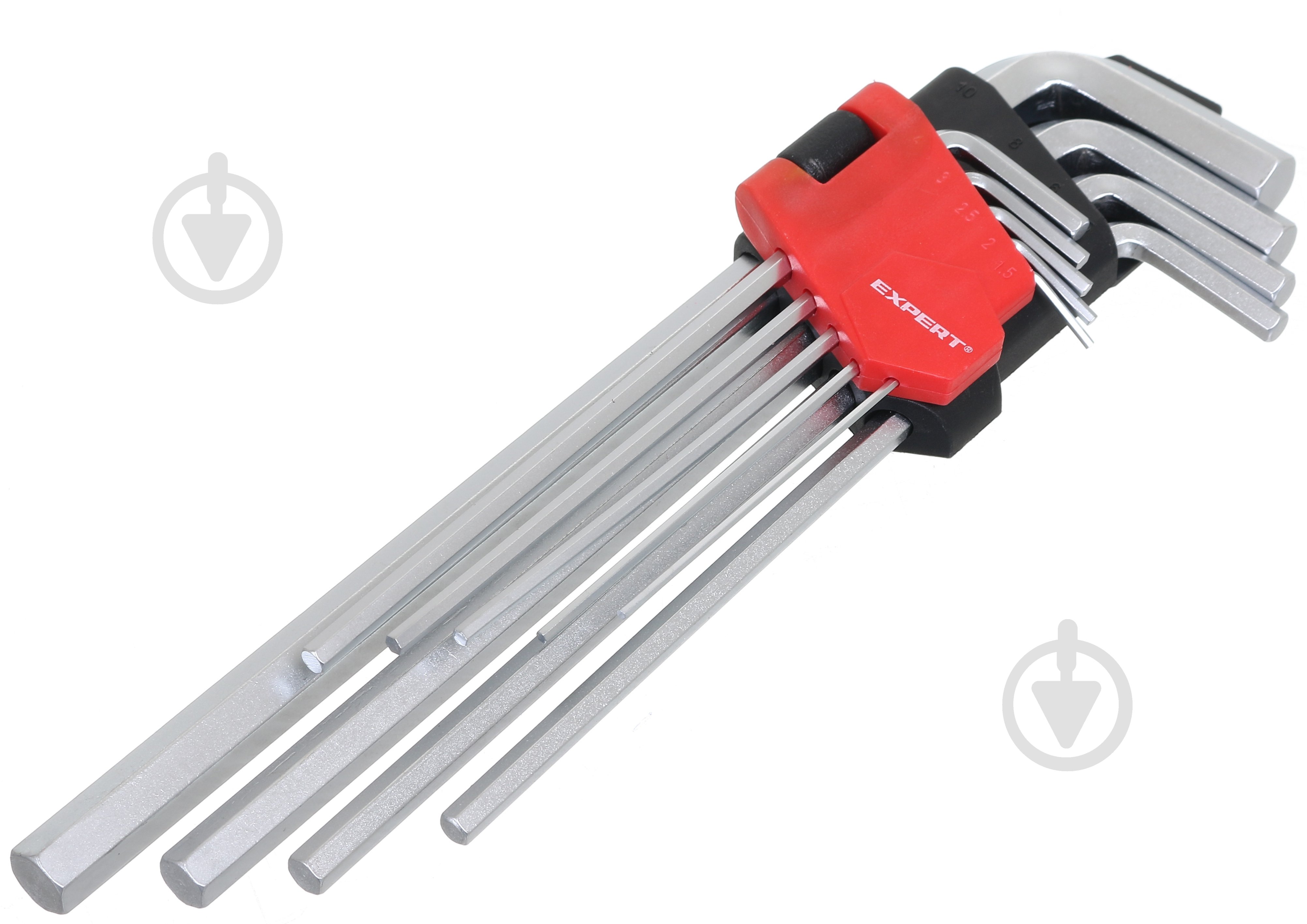 Набір ключів Expert імбусових 228 мм HEX 1.5-10 мм 9 шт. EL-EX-228 - фото 1 Набір ключів Expert імбусових 228 мм HEX 1.5-10 мм 9 шт. EL-EX-228 - фото 1