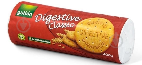 Печенье Gullon Digestive классическое 400 г - фото 1