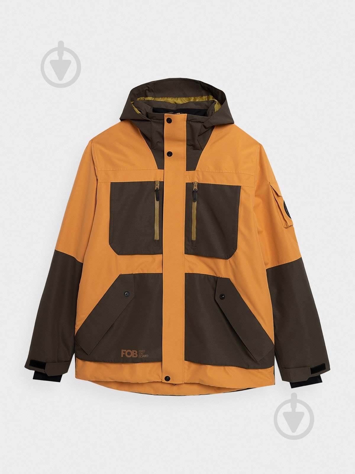 Анорак чоловічий 4F TECHNICAL JACKET M314 4FAW23TTJAM314-70S р.XL помаранчевий - фото 1 Анорак чоловічий 4F TECHNICAL JACKET M314 4FAW23TTJAM314-70S р.XL помаранчевий - фото 1