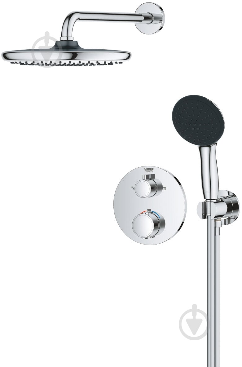 Душова система прихованого монтажу Grohe Vitalio Start 250 (34883000) - фото 1