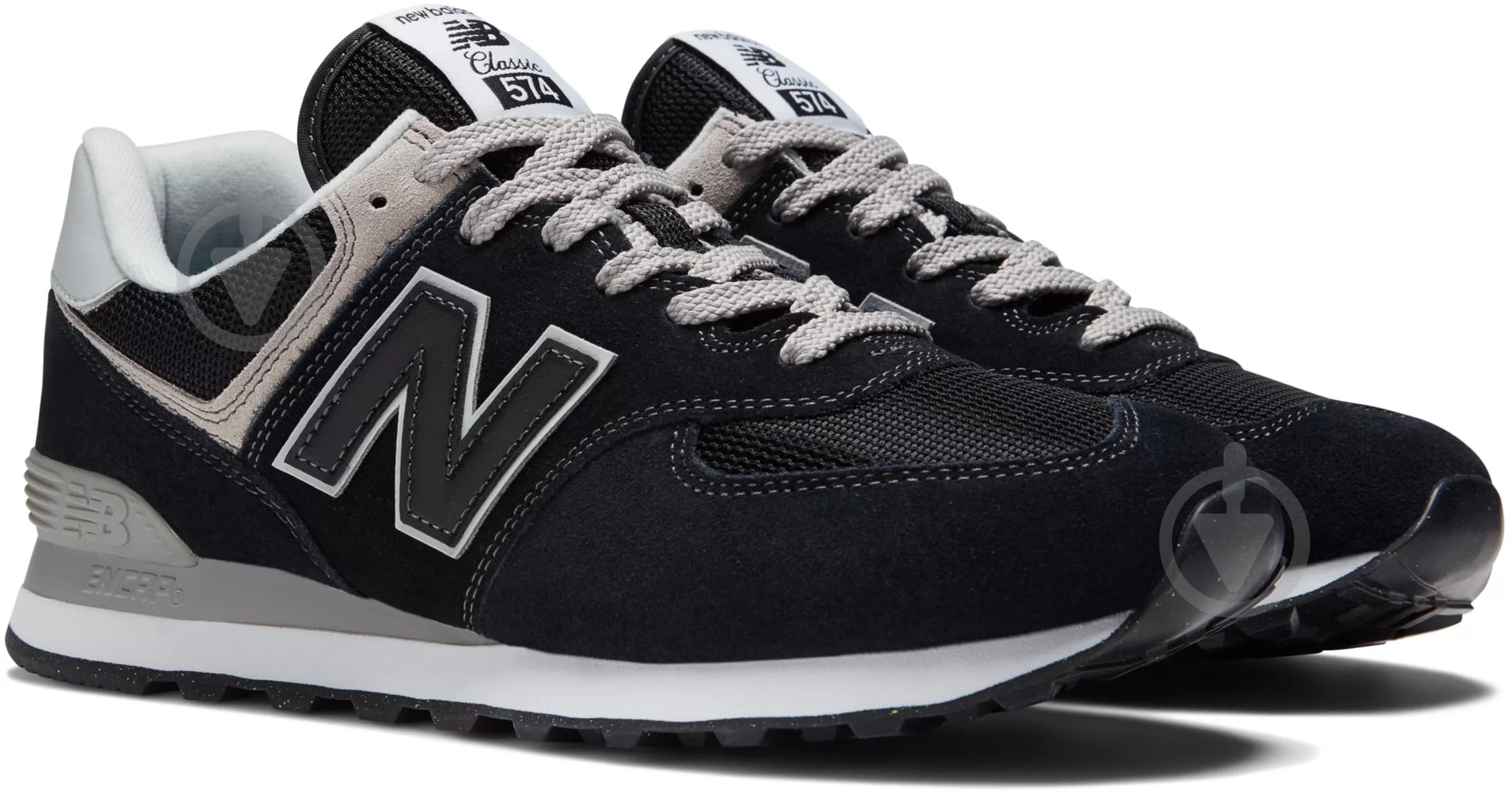 Кроссовки мужские демисезонные New Balance ML574EVB р.44 черные - фото 4
