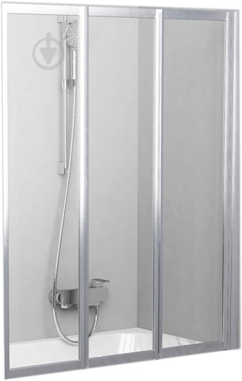 Штора для душа Ravak VS3 100 (795P0U0041) - фото 1 Штора для душа Ravak VS3 100 (795P0U0041) - фото 1