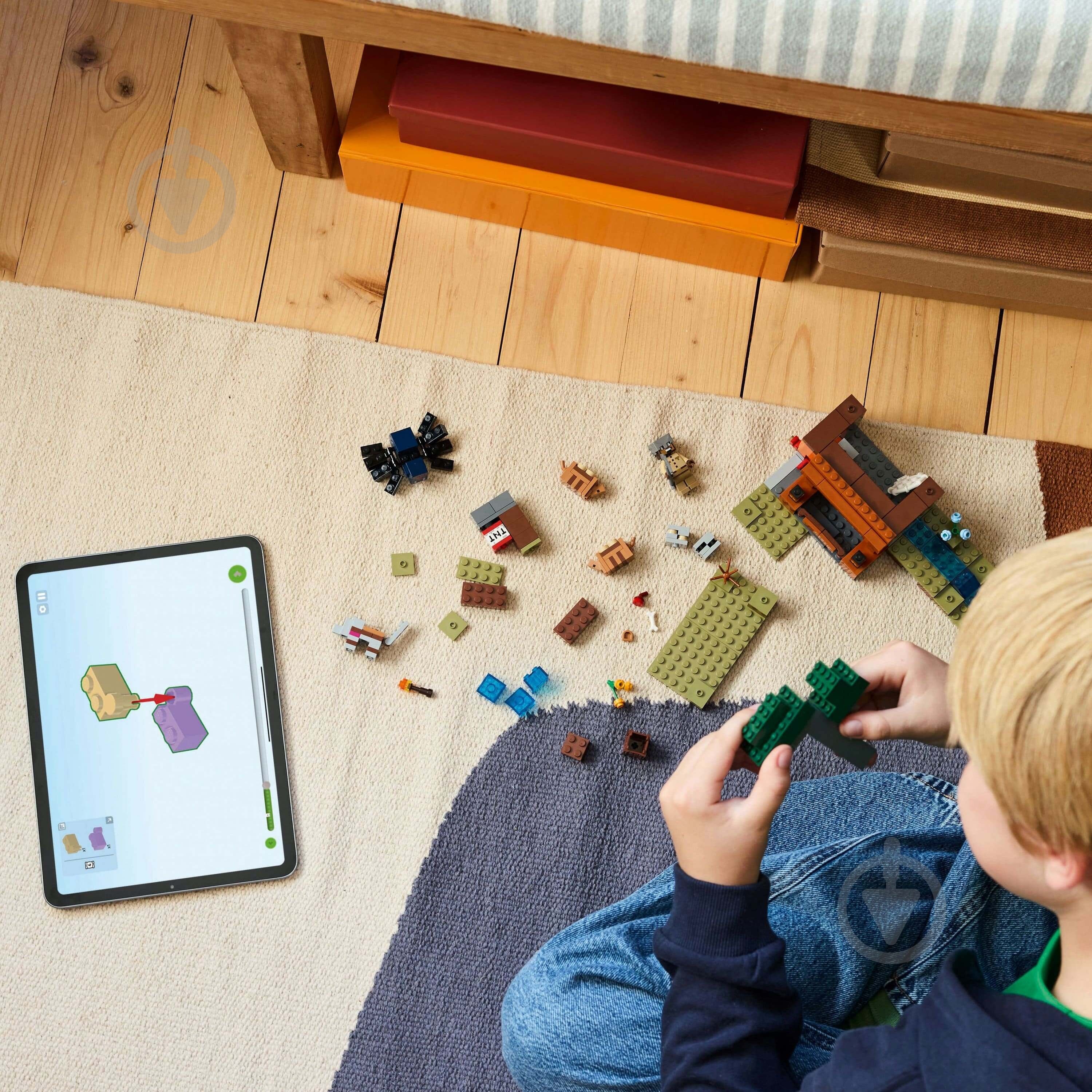 Конструктор LEGO Minecraft Шахтна експедиція «Броненосець» 21269 - фото 5