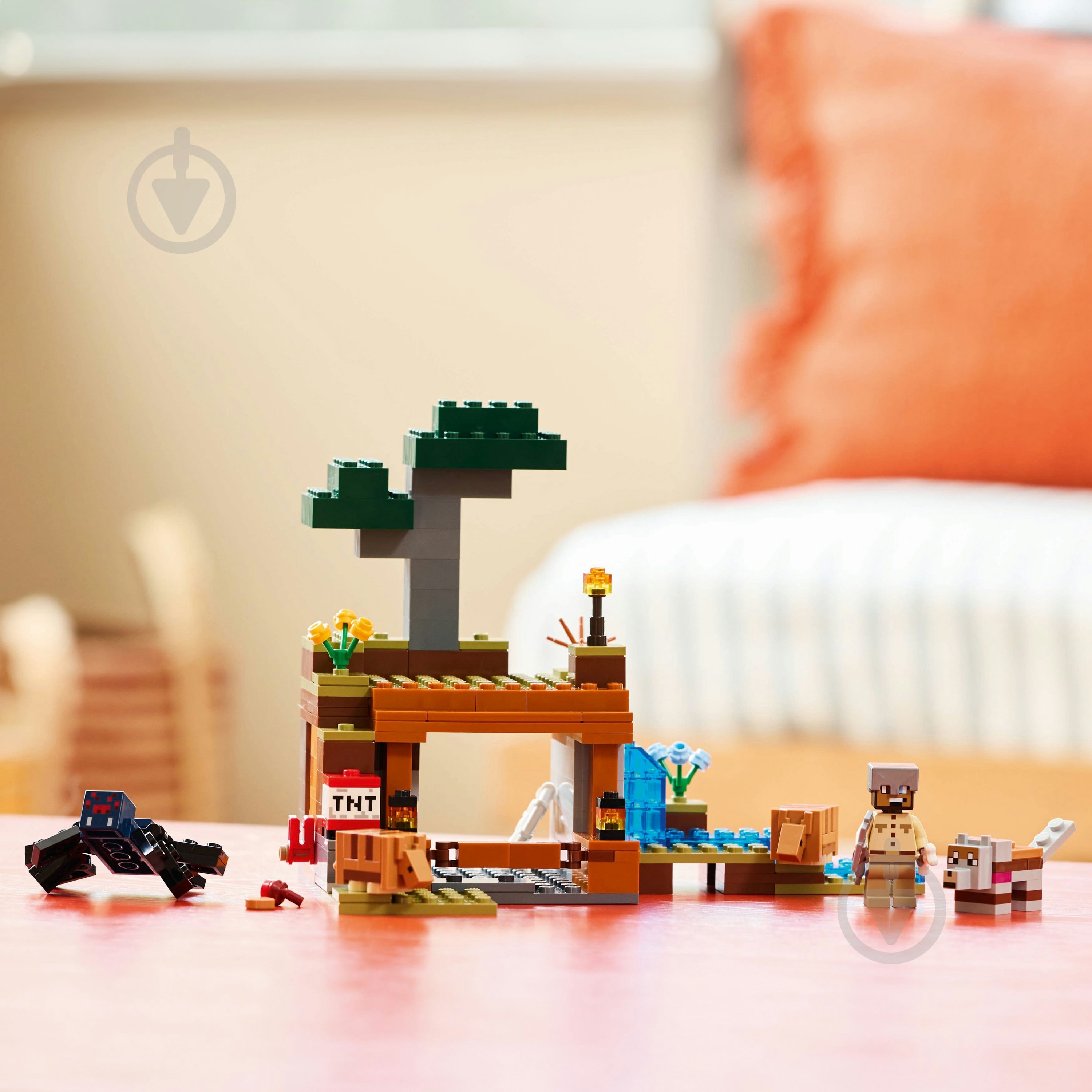 Конструктор LEGO Minecraft Шахтна експедиція «Броненосець» 21269 - фото 6