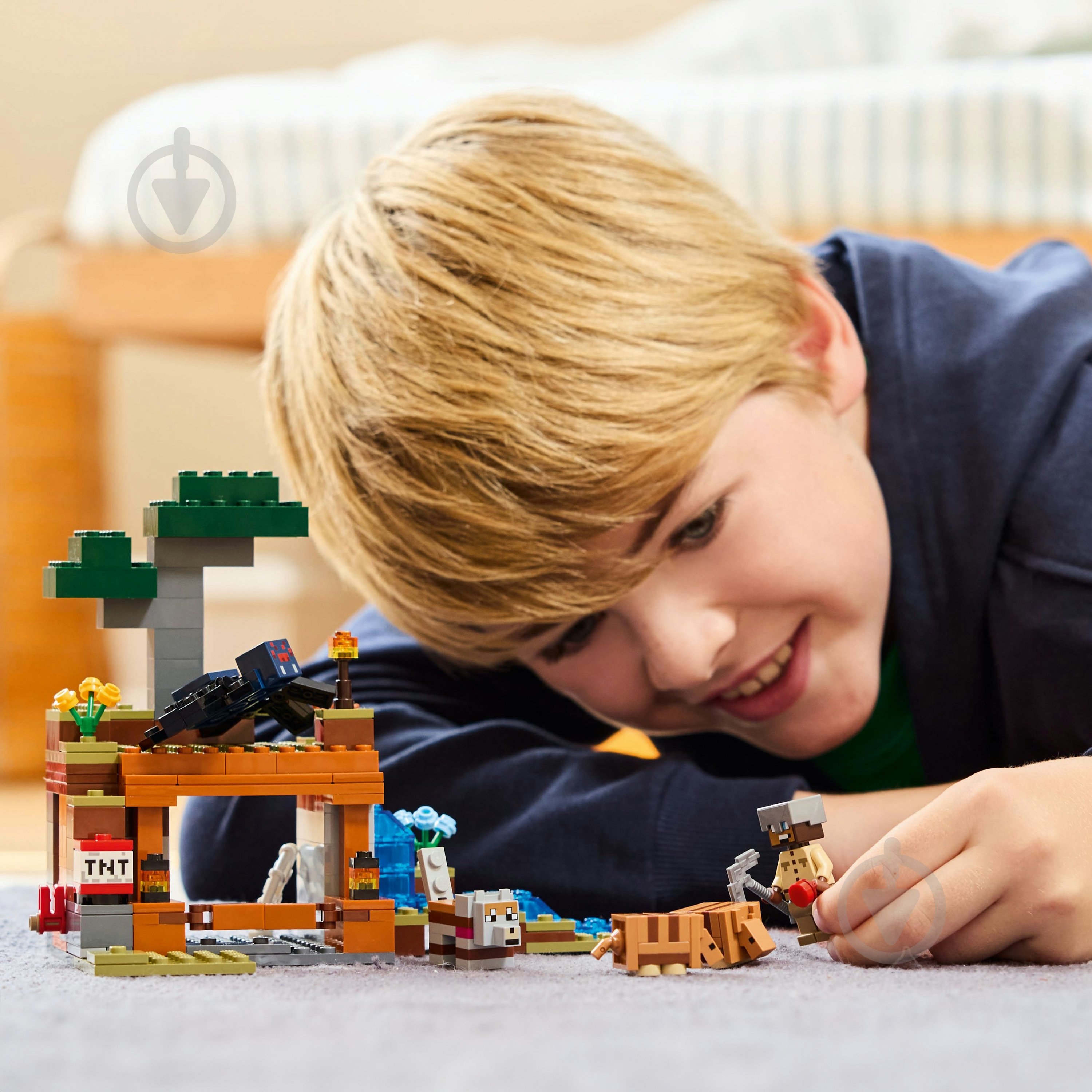 Конструктор LEGO Minecraft Шахтна експедиція «Броненосець» 21269 - фото 4