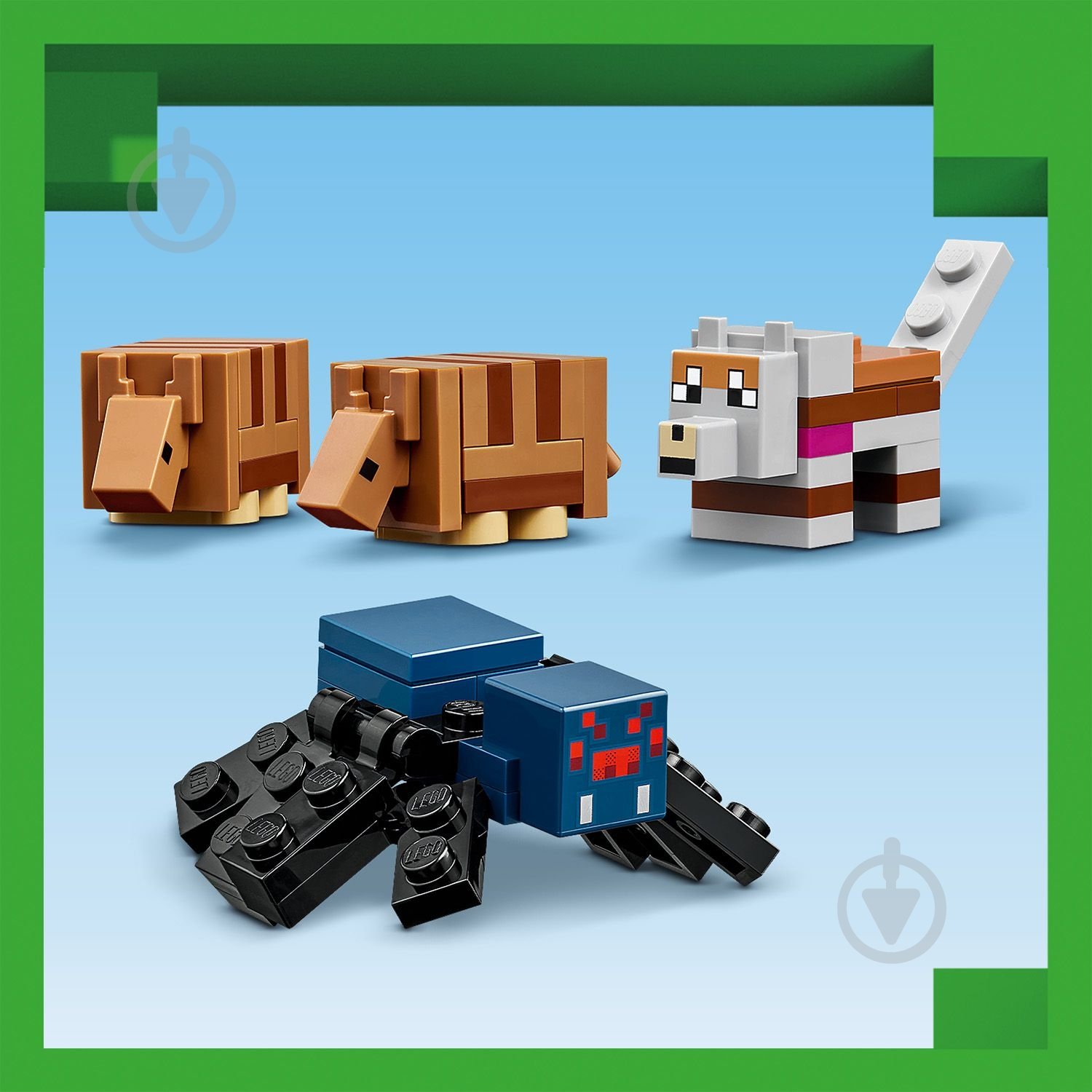 Конструктор LEGO Minecraft Шахтна експедиція «Броненосець» 21269 - фото 8