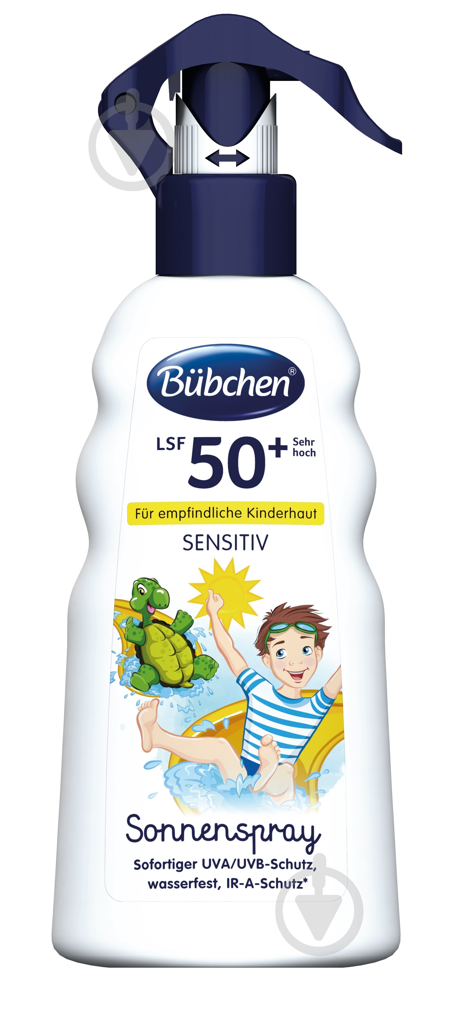 Спрей солнцезащитный Bubchen SPF 50 200 мл - фото 1