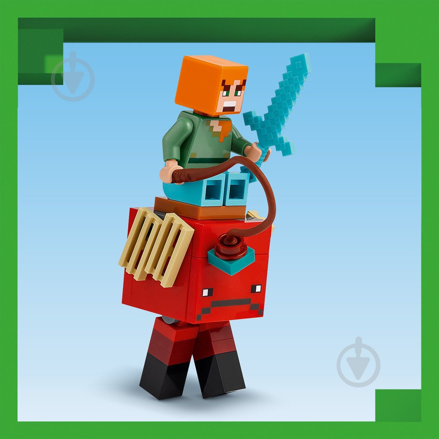 Конструктор LEGO Minecraft Битва з лавою у Незері 21266 - фото 8
