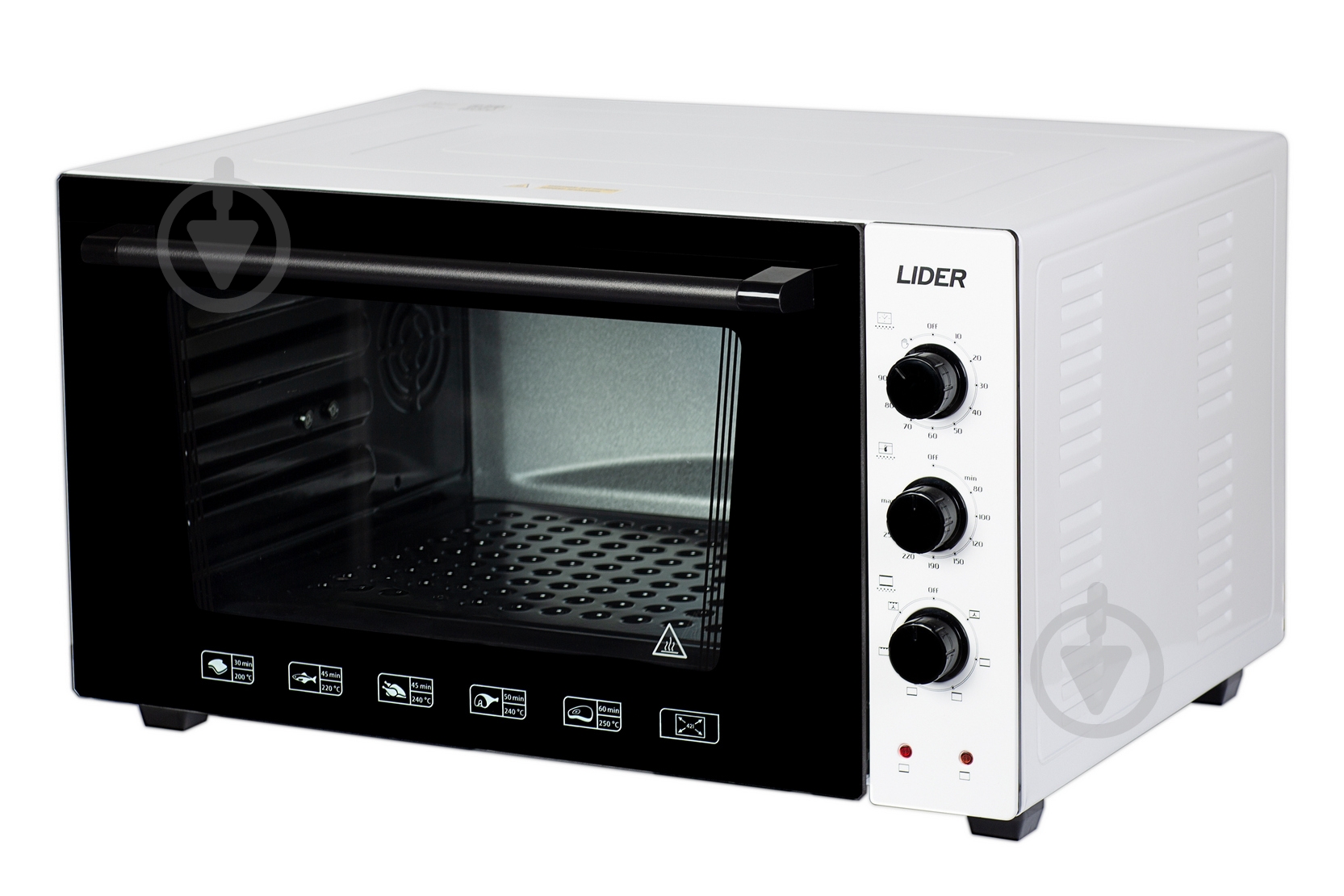 ВИТРИНА! Электрическая печь Lider "3623 ECO" WHITE-WHITE - фото 1 ВИТРИНА! Электрическая печь Lider "3623 ECO" WHITE-WHITE - фото 1