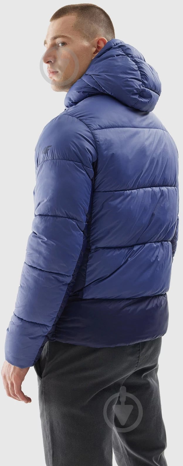Пуховик мужской 4F 4FRAW23TDJAM298-32S р.S синий - фото 2