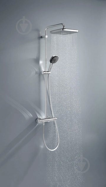 Душевая система Grohe термостатическая Vitalio Comfort System 250 Cube (26696001) - фото 12