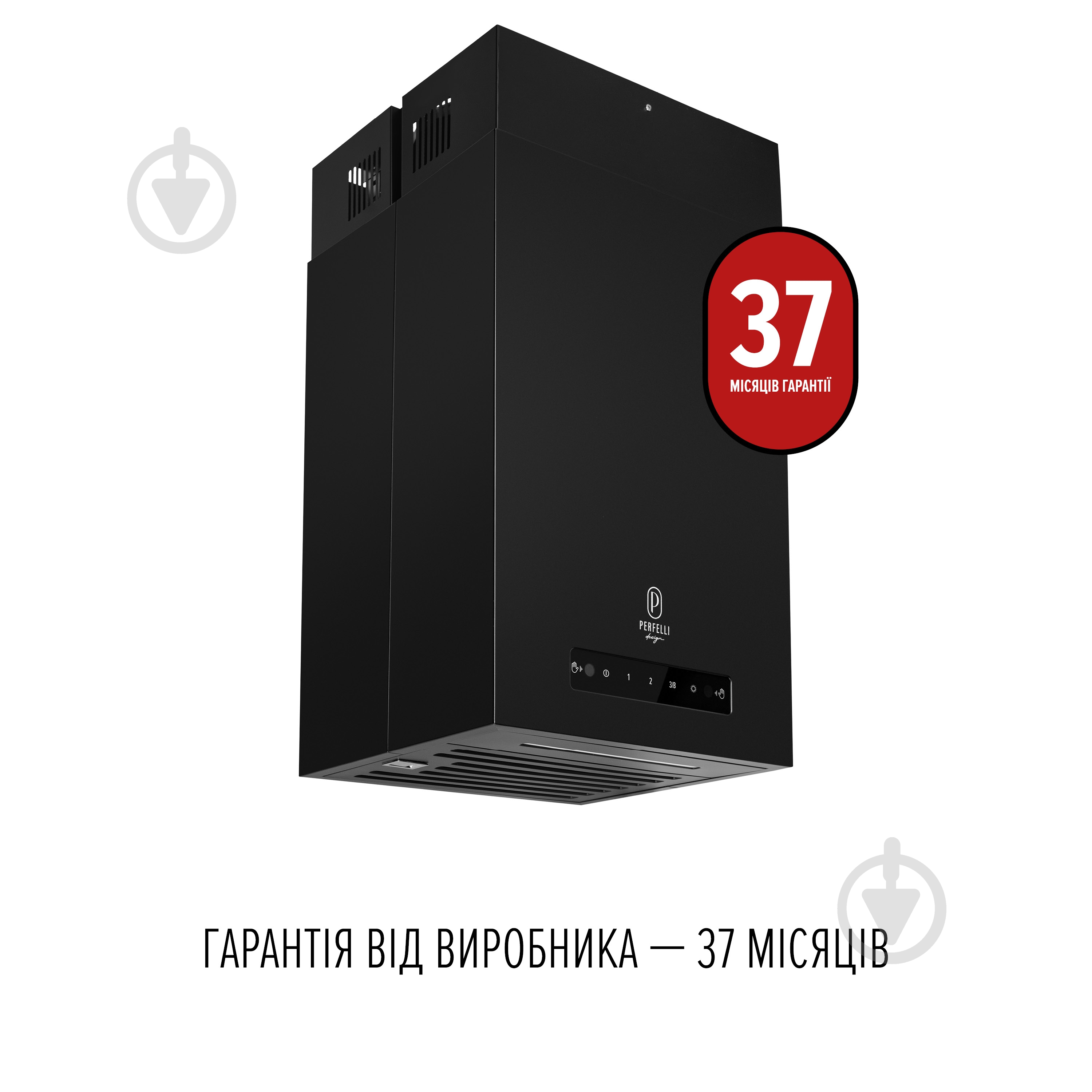 Витяжка Perfelli Design QUATTRO 41 NERO SILENZIO DESIGN QUATTRO 41 NERO SILENZIO - фото 12 Витяжка Perfelli Design QUATTRO 41 NERO SILENZIO DESIGN QUATTRO 41 NERO SILENZIO - фото 12