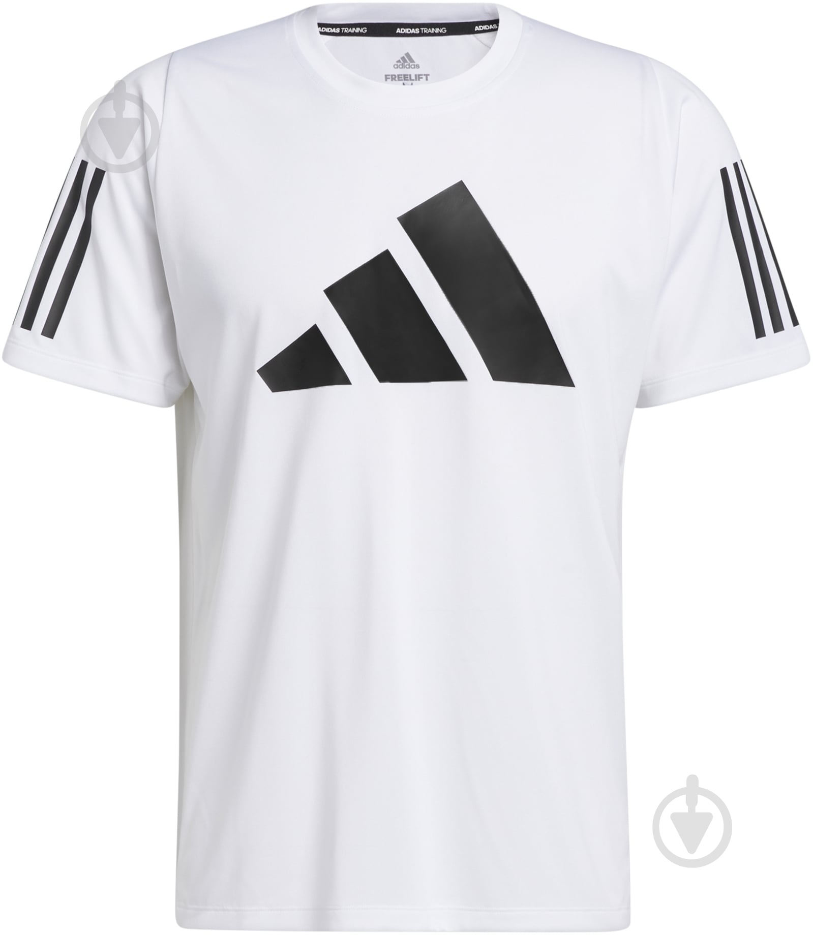 Футболка Adidas FL 3 BAR TEE GL8919 р.M белый - фото 3