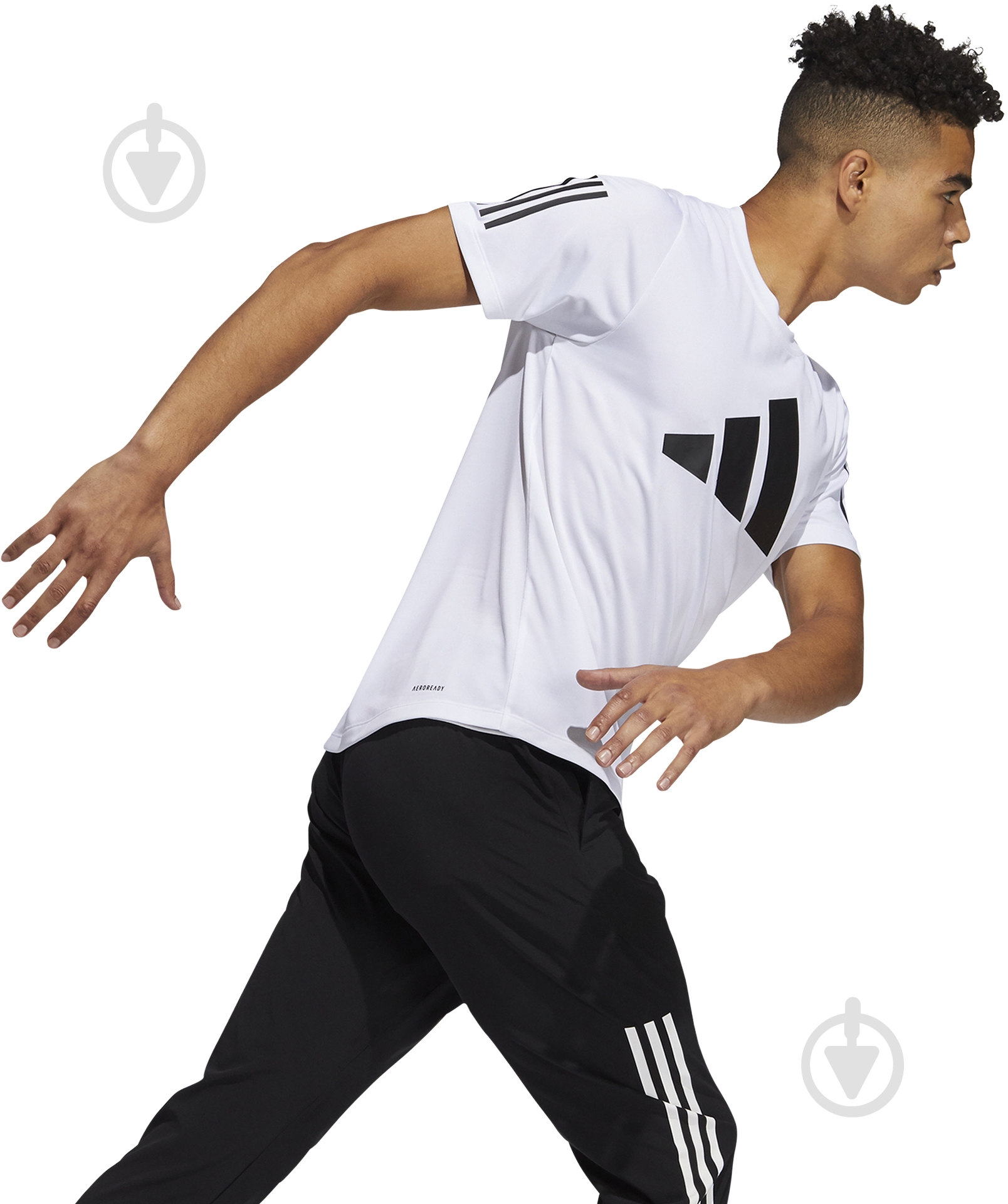 Футболка Adidas FL 3 BAR TEE GL8919 р.M белый - фото 6