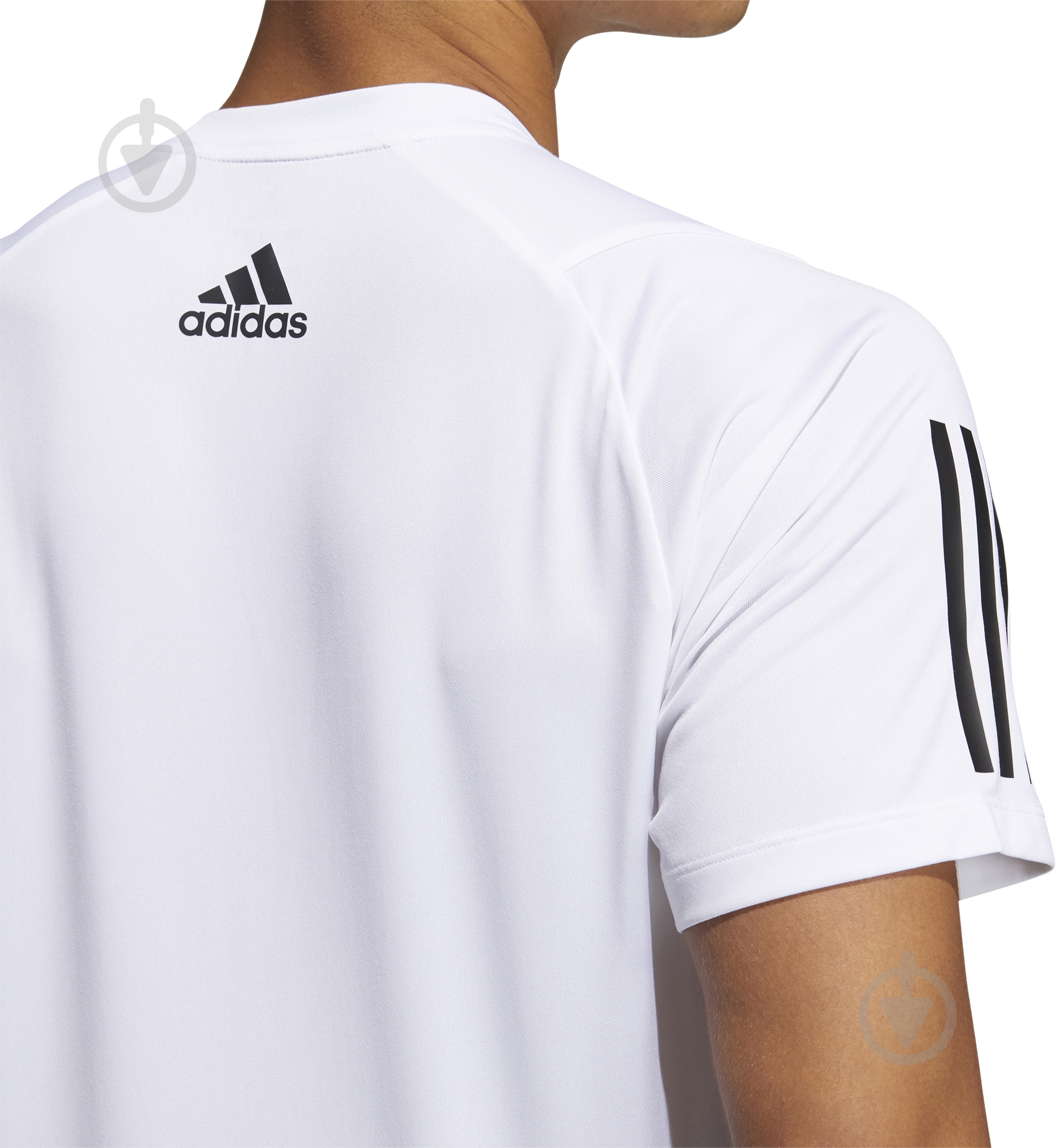 Футболка Adidas FL 3 BAR TEE GL8919 р.M белый - фото 8