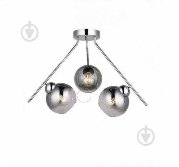 Люстра потолочная Focus Light Molecula 3x60 Вт E27 хром 3374/3 - фото 1 Люстра потолочная Focus Light Molecula 3x60 Вт E27 хром 3374/3 - фото 1