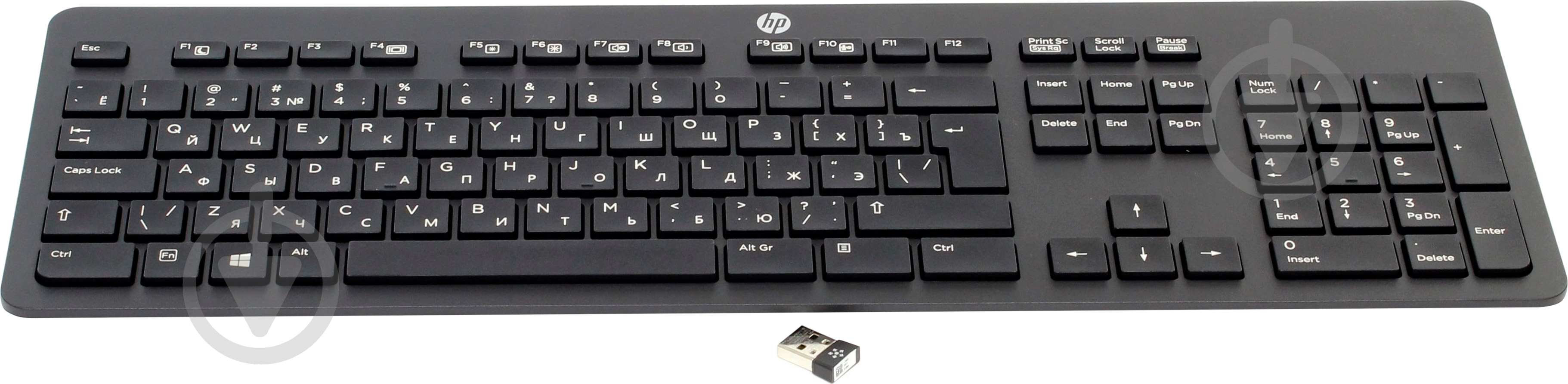 Клавіатура HP Wireless Keyboard Link-5 (T6U20AA) black - фото 1