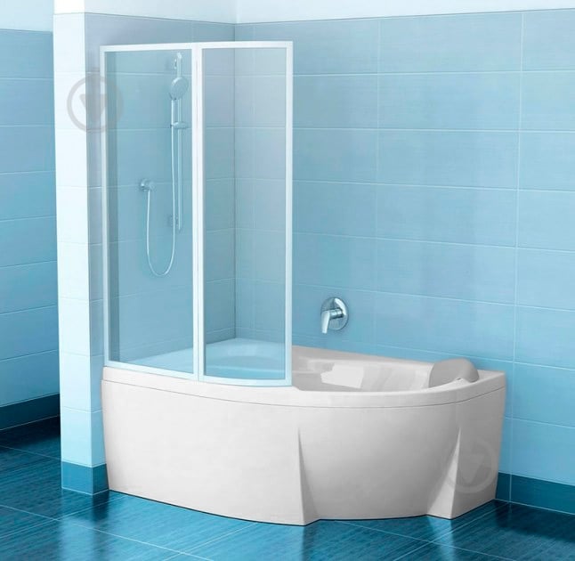 Штора для душу Ravak VSK2 Rosa 150 L (76L8010041) - фото 2 Штора для душу Ravak VSK2 Rosa 150 L (76L8010041) - фото 2