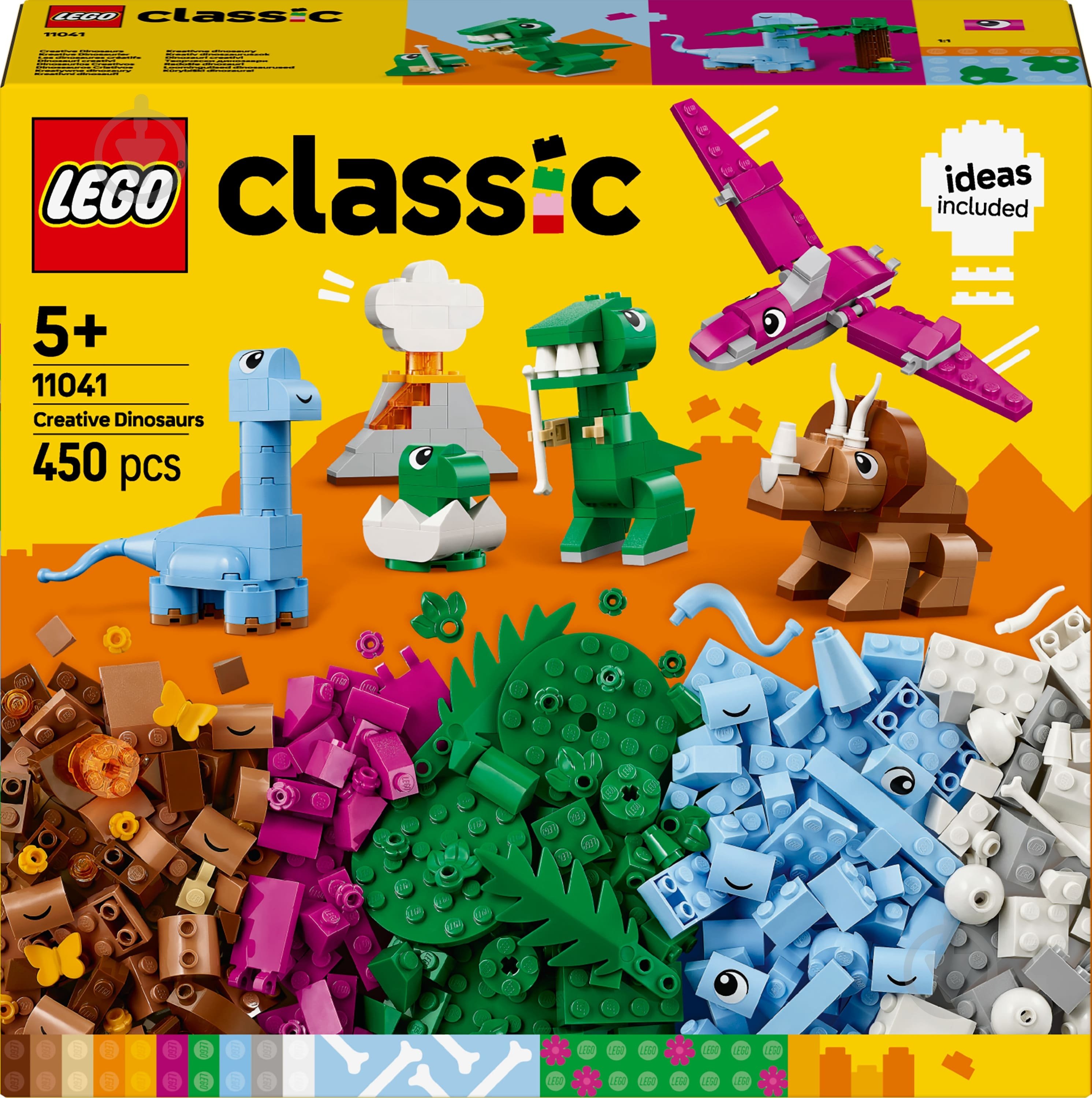 Конструктор LEGO Classic Творчі динозаври 11041 - фото 1 Конструктор LEGO Classic Творчі динозаври 11041 - фото 1