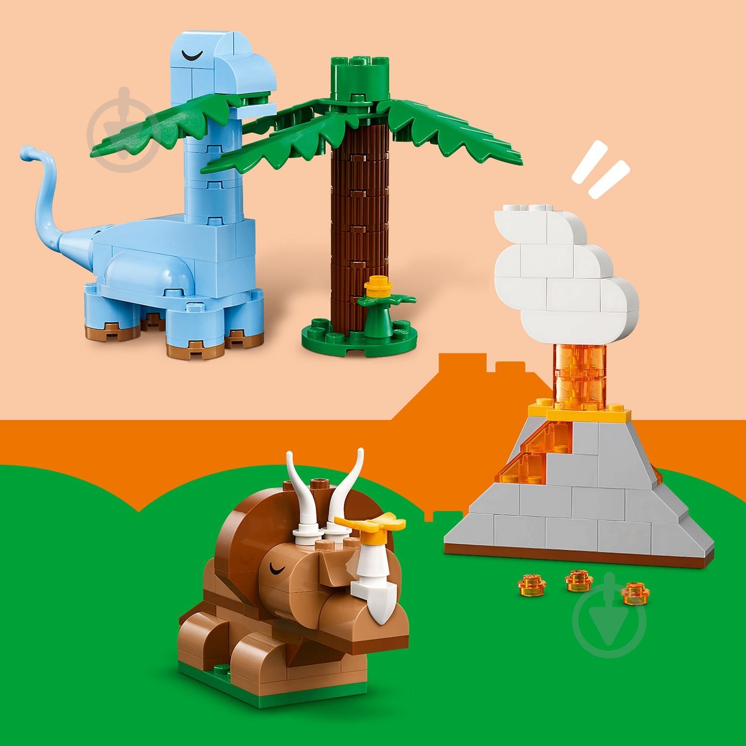 Конструктор LEGO Classic Творчі динозаври 11041 - фото 15 Конструктор LEGO Classic Творчі динозаври 11041 - фото 15