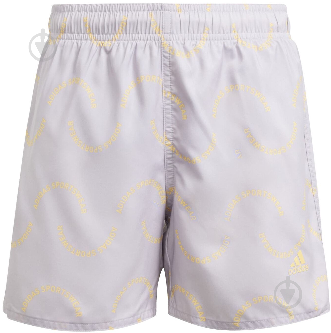 Шорты Adidas Wave Print CLX Swim Kids IP1582 р. 116 белый - фото 1 Шорты Adidas Wave Print CLX Swim Kids IP1582 р. 116 белый - фото 1