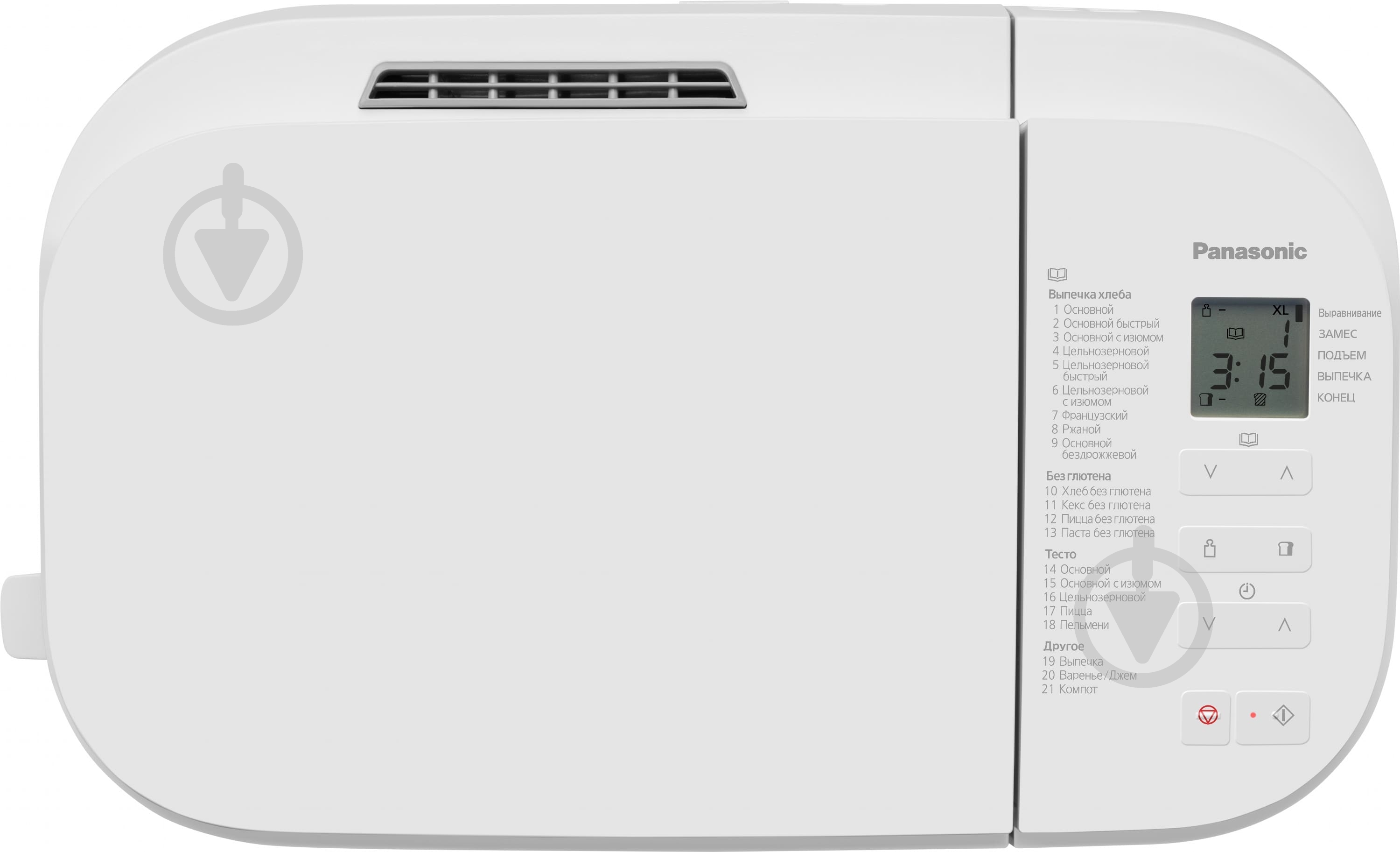 Хлебопечка Panasonic SD-B2510WTS - фото 2 Хлебопечка Panasonic SD-B2510WTS - фото 2