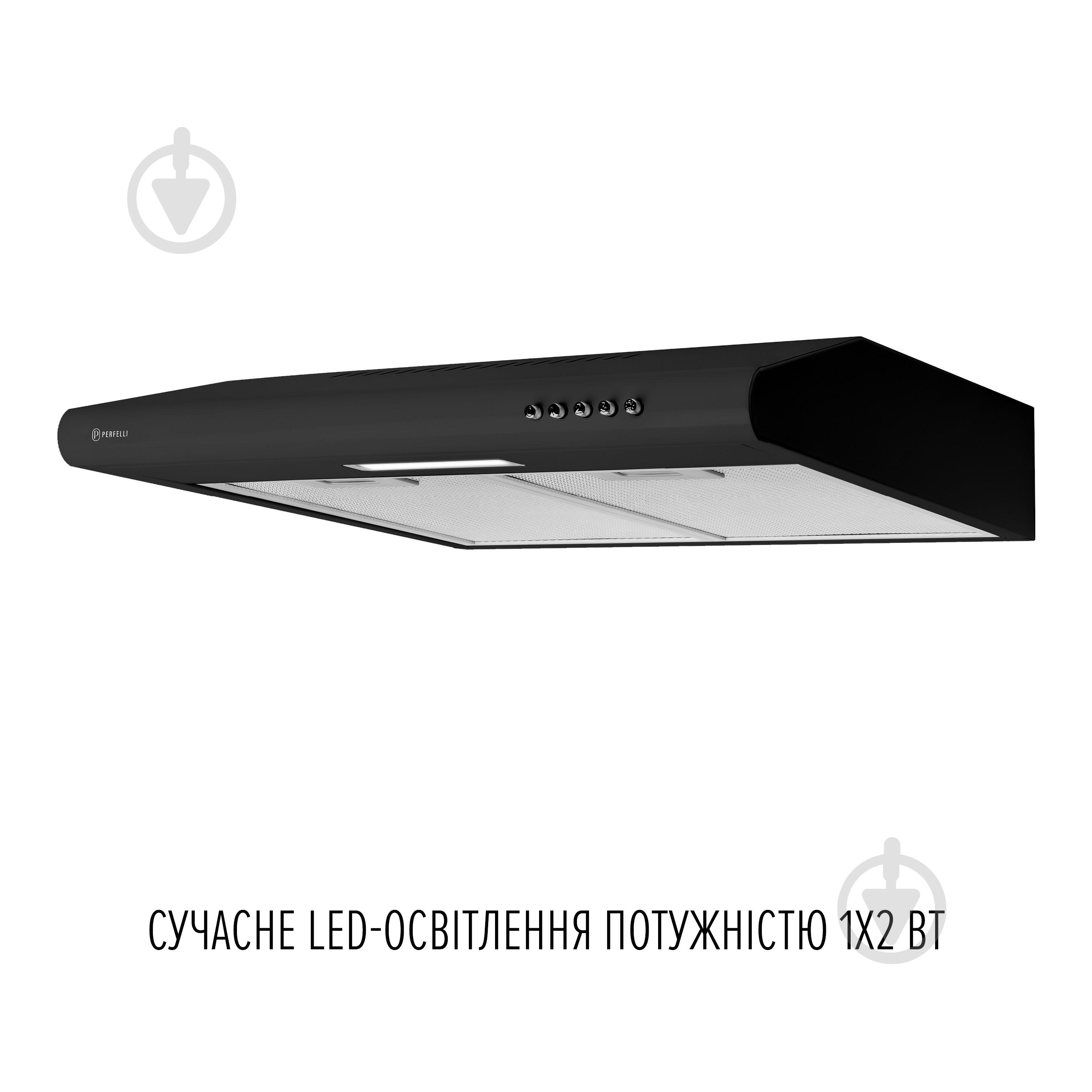 Вытяжка Perfelli PL 5124 BL LED PL 5124 BL LED - фото 4