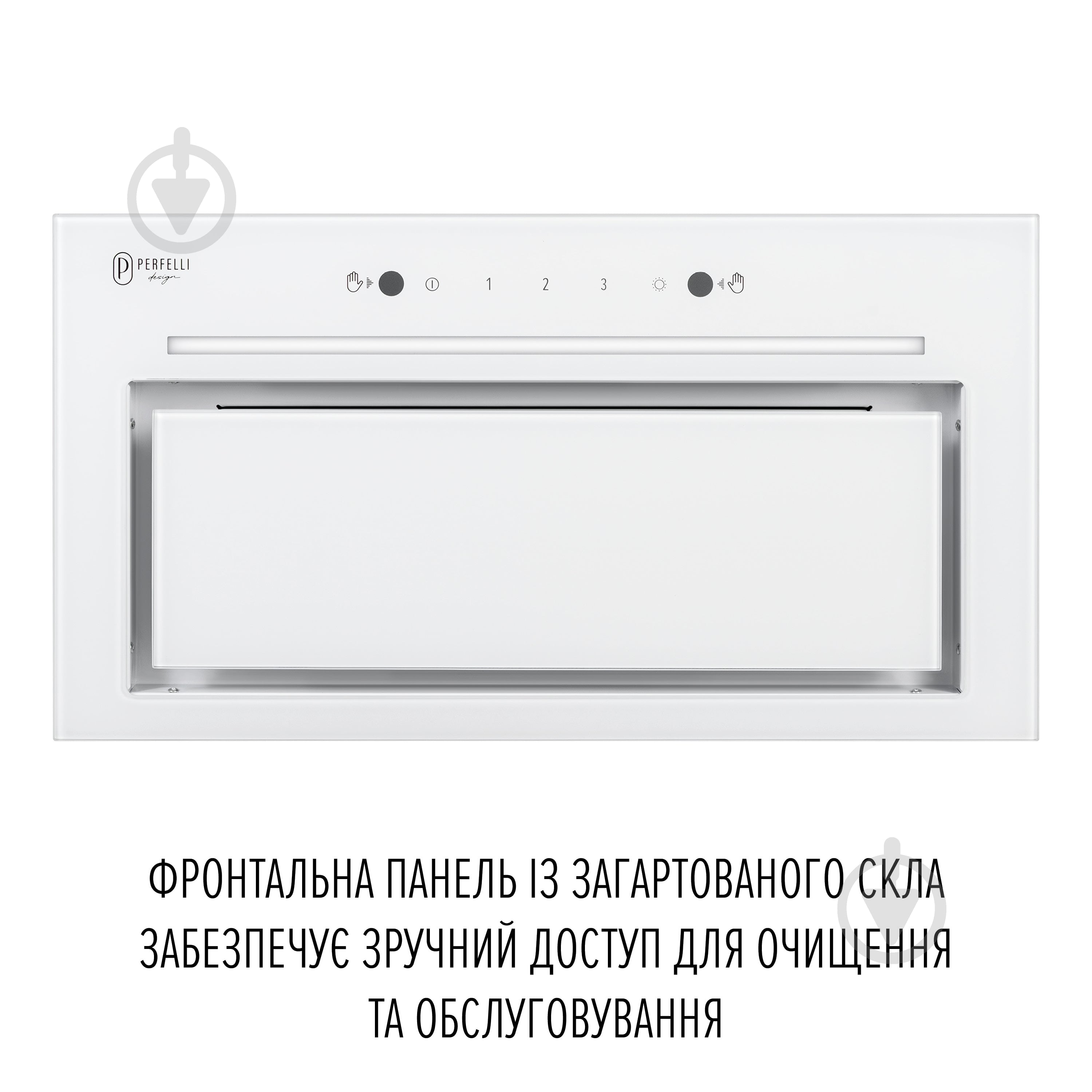 Вытяжка Perfelli Design Design Filini 5 Bianco - фото 2 Вытяжка Perfelli Design Design Filini 5 Bianco - фото 2