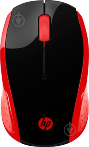 Миша HP Wireless Mouse 200 (2HU82AA) red - фото 1