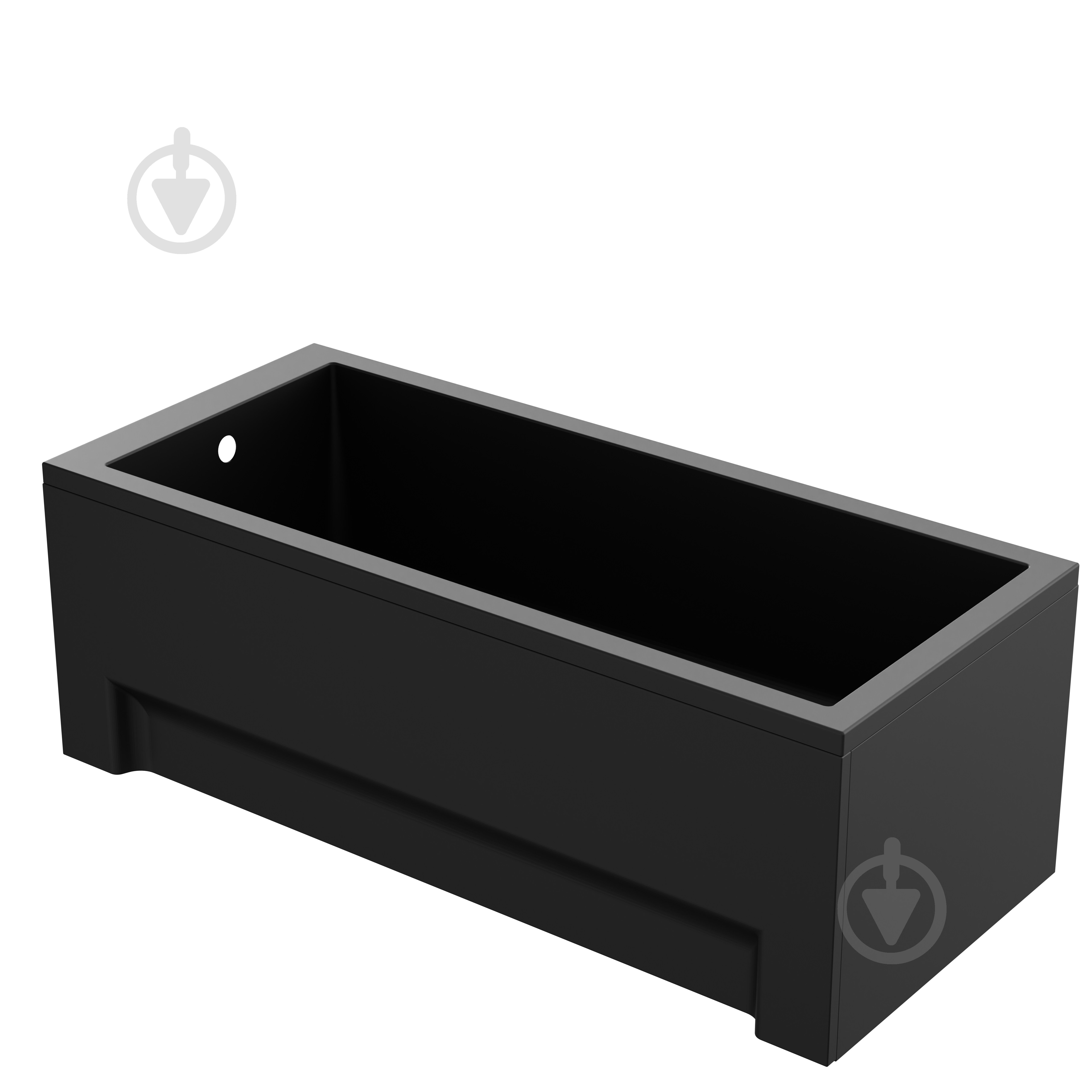 Панель для ванны фронтальная Koller Pool 170 Black Matt - фото 2 Панель для ванны фронтальная Koller Pool 170 Black Matt - фото 2