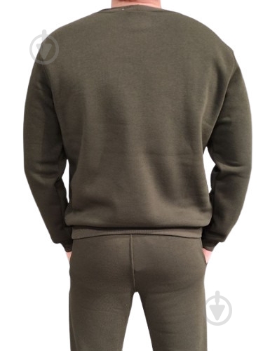 Свитшот LOGOS-Tac с вышивкой черный Герб 04-06-00-0041 р.S хаки - фото 3