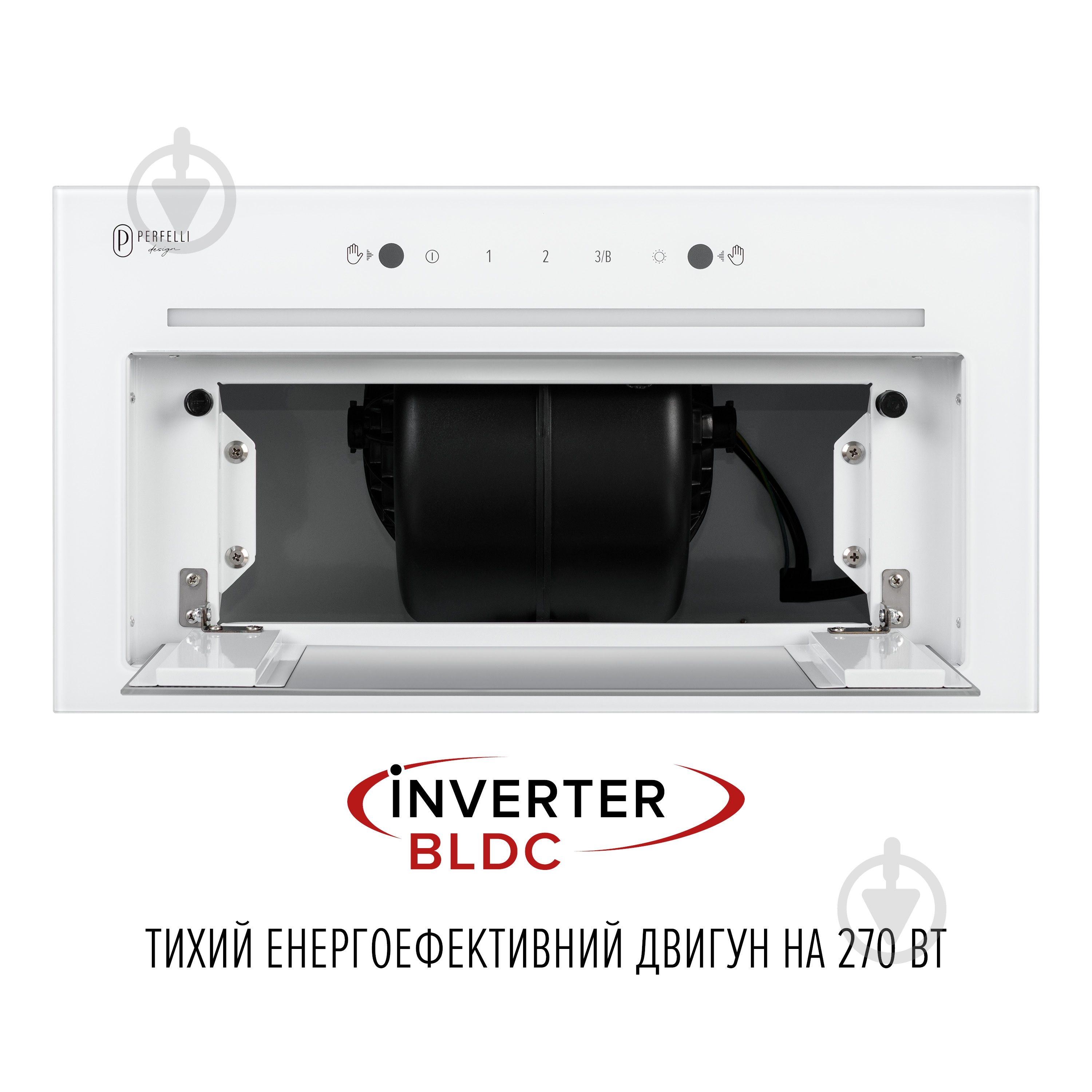 Витяжка Perfelli Design Design Filini 5 Bianco Silenzio - фото 4